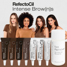 RefectoCil Intense Brow[n]s szemöldökszínező styling szett mini - 